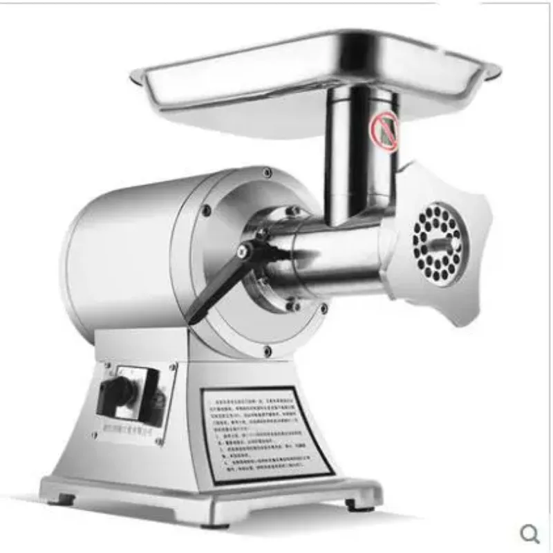 Stainless Steel Meat Grinder Machine 450W Commercial Home Use 150kg/H Sausage Stuffer Small Grinder For Restaurant Kitchen Home