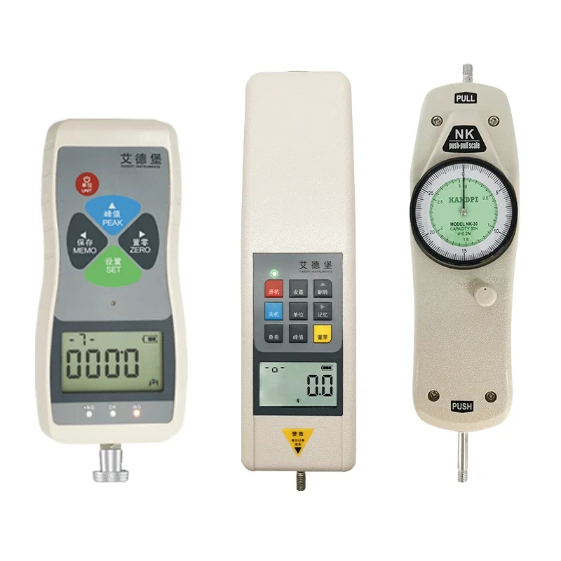 Applicable To Digital Display Push-pull Force Gauge Push Tension Meter Spring  Machine Tester