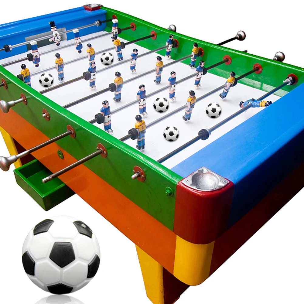 6 Pcs Foosball Table Balls Foosball Accessory Replacements 23/28/32/36 Mm Official Foosball for Standard Foosball Tables