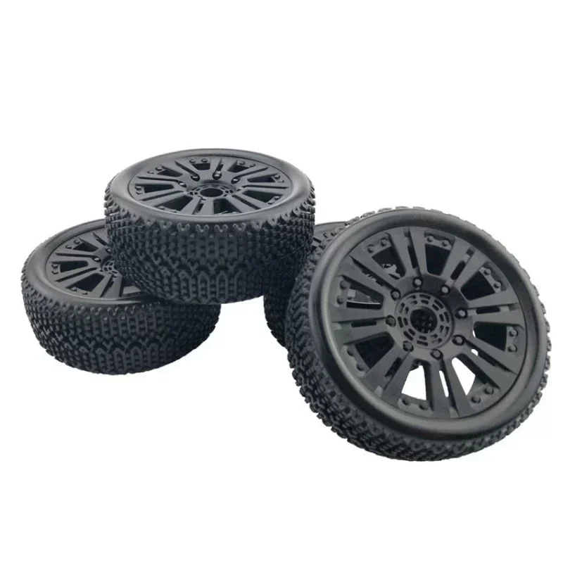 

4PCS 112mm *45mm Off Road Buggy Tires Wheel 17mm Hex Hubs for 1/8 RC Racing Car 4WD Nitro HPI HSP CAMPER Kyosho ZD Hongnuo