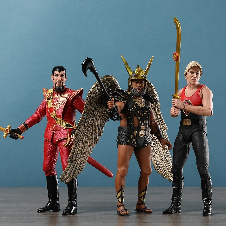 Neca flash gordon ming das gnadenlose militärische vultan ultimative action figur modell spielzeug für sammel figuren