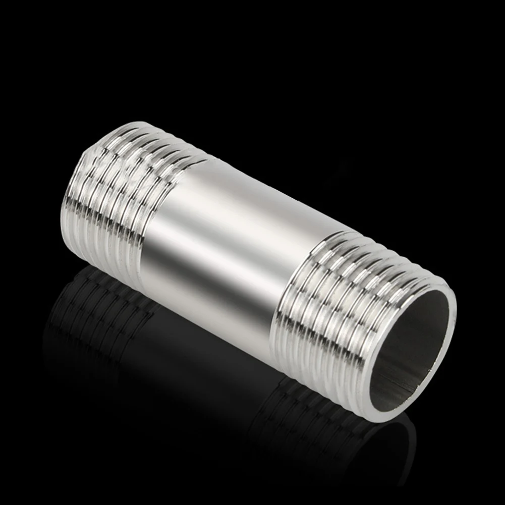 Double-ended Extension Tube 201 Stainless Steel Tube Extension For Faucets High Strength Rust-proof Water Pipe Extension