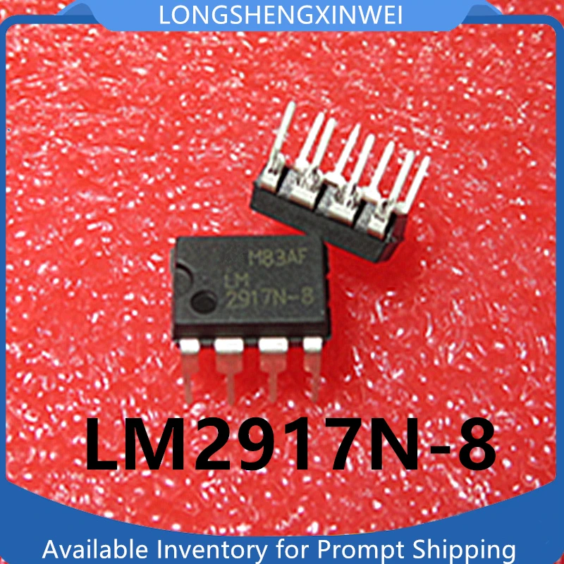 1 buah LM2917N-8 LM2917 konverter Frequency-voltage Chip baru DIP-8 asli