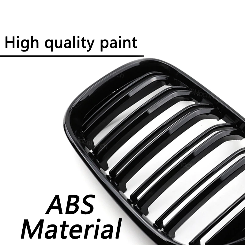 High quality Front Gloss black kidney sport grilles Hood grill for BMW E53 X5 LCI 2004 2005 2006 Car Styling Replace type