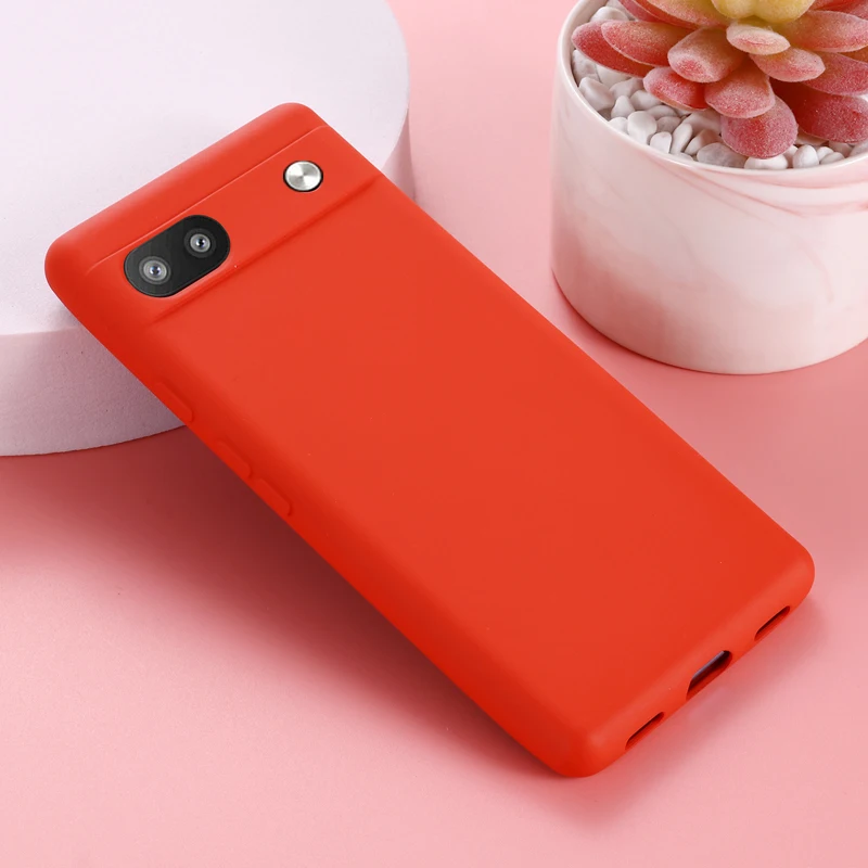 New Liquid Silicone Phone Case For Google Pixel 6 7 8 9 Pro XL 8A 7A 6A Cover Fundas Coque Soft Case Pixel 6 7 8 9 Pro XL Cases