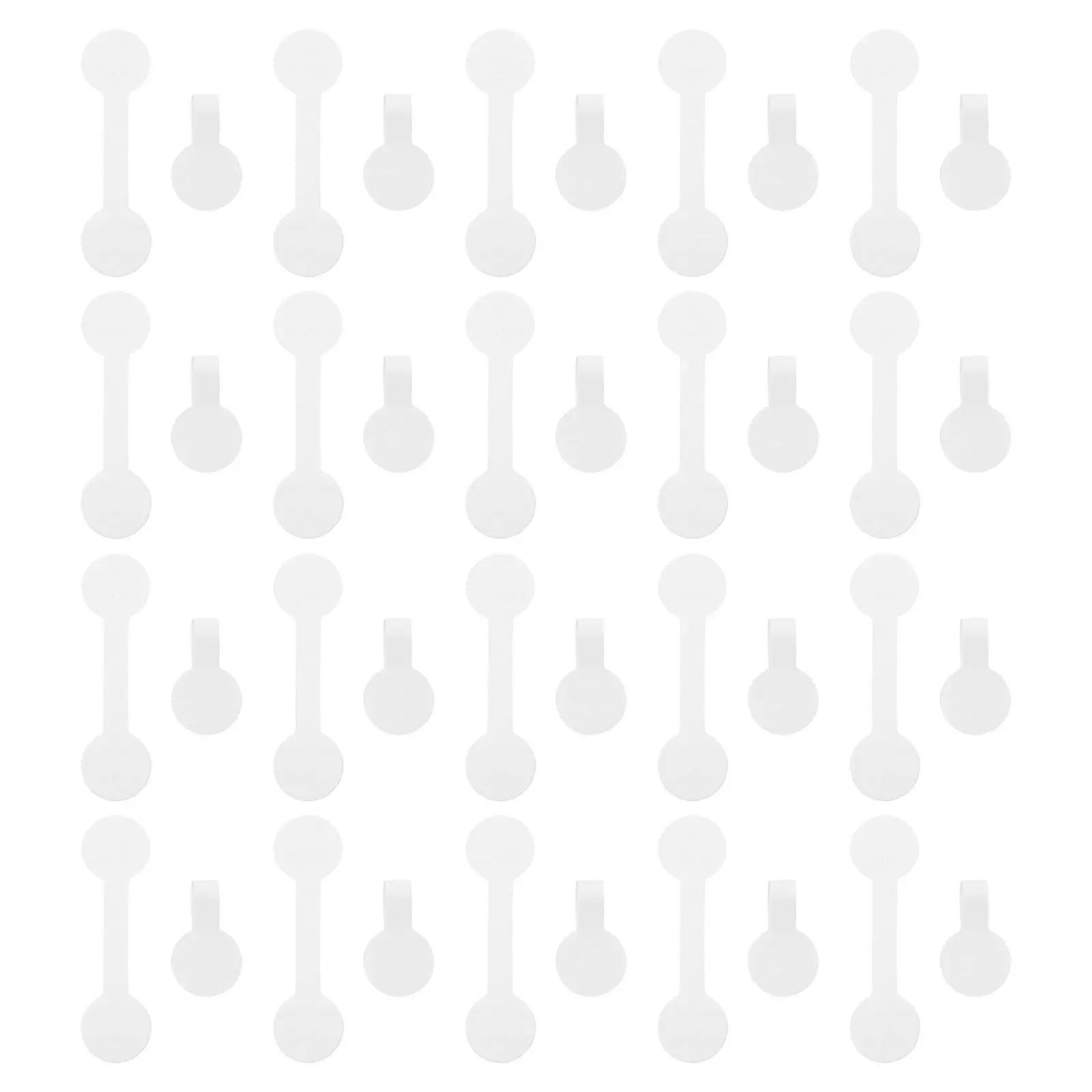 1000Pcs Jewelry Price Labels High Viscosity Adhesive Round Sticker for Necklace Earrings Bracelet Display Blank Pricing Tags