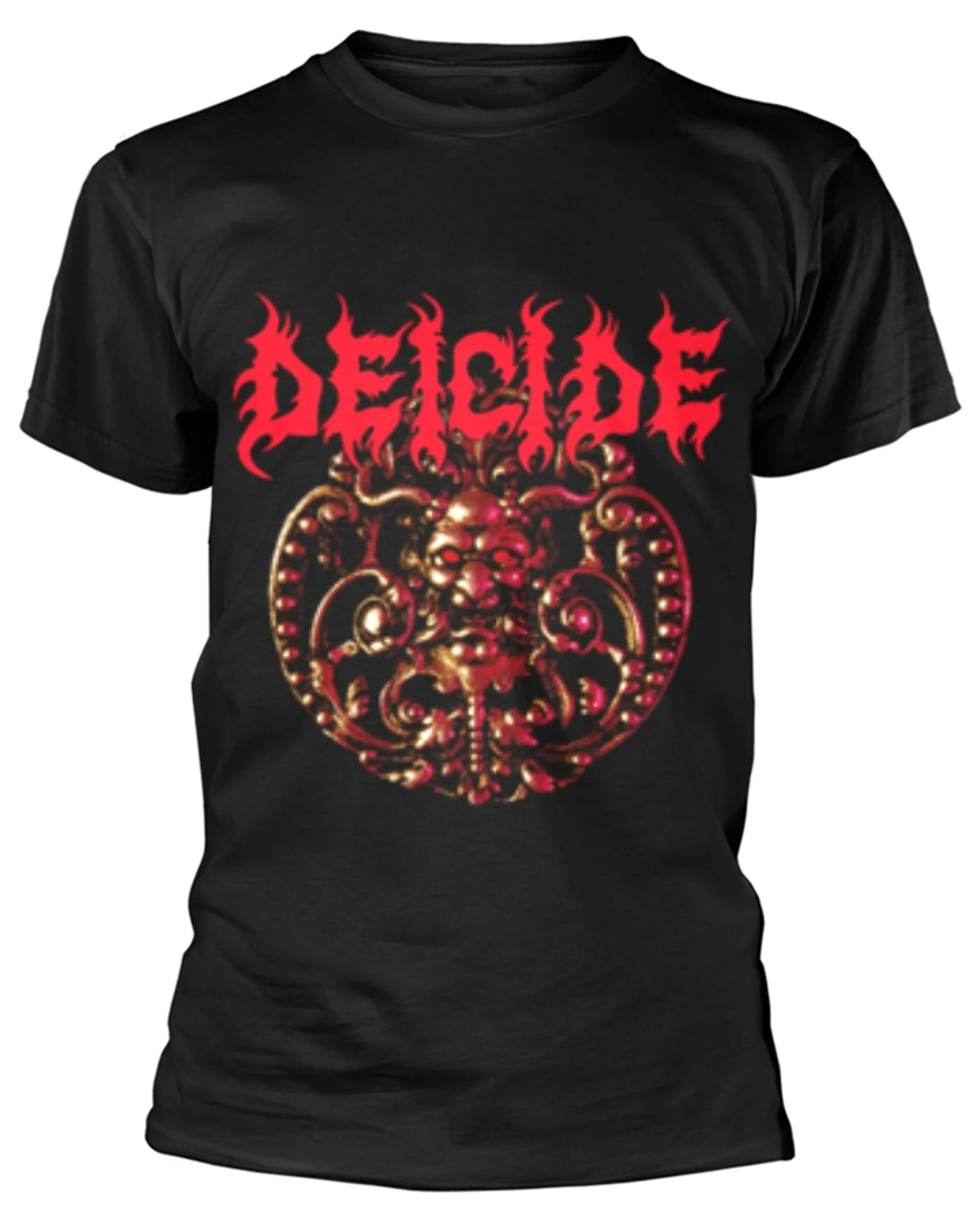 

Deicide'Blasphererion 'T-Shirt Peripheral Pattern Printing Summer Luxury Brand Cotton Men's and Women's T-Shirts Short Sleeves