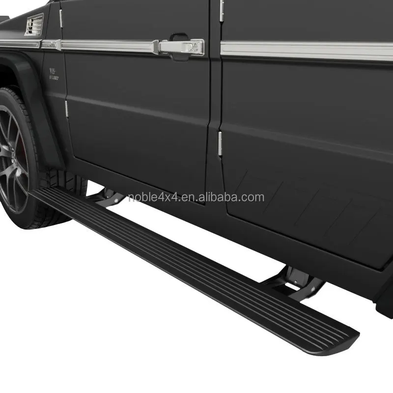 Noble Car parts auto spare powered Retractable running boards for Mercedes Benz G500 G63AMG 2019-2023 Telescopic treadle