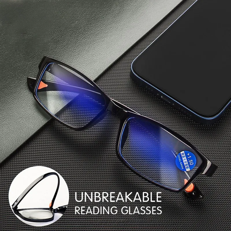 10 PCS Reading Glasses Ultralight Anti Blue-Ray Light Presbyopic Glasses Hyperopia Eyewear Readers +1.0 1.5 2.0 2.5 3.5 4.0 image 4