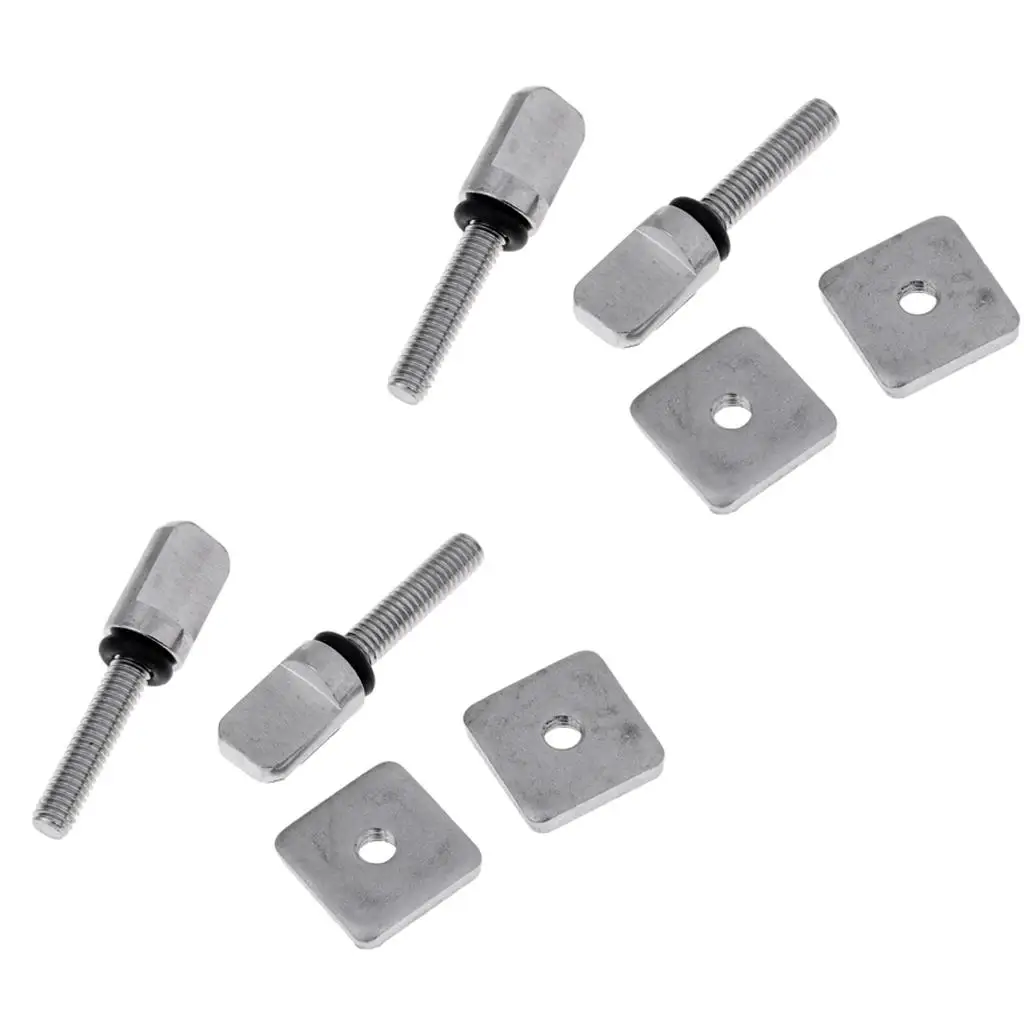 Surfboard Fin Hardware 316 Stainless 19mm Thumb Screw Rust Proof Quick Install for Longboard Center Fin