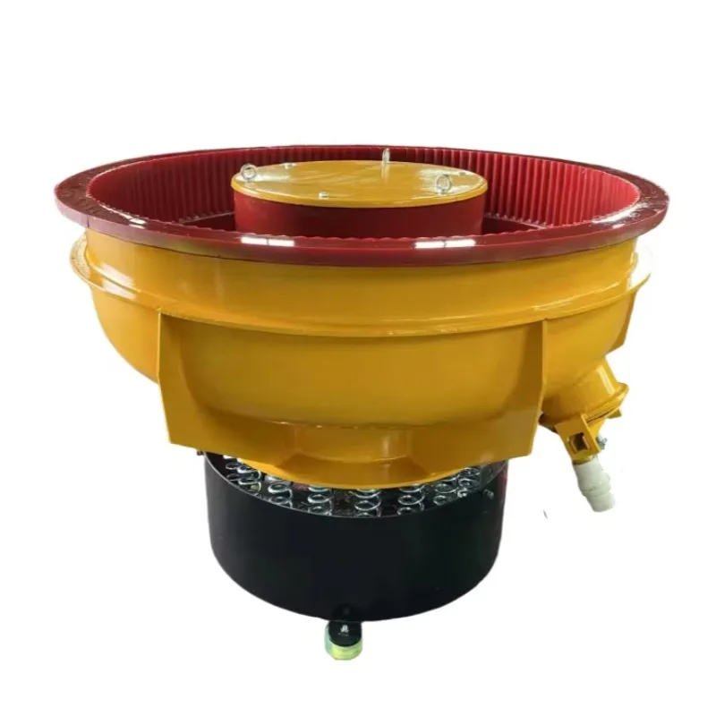 650L Optional Variable Frequency Speed Control Aluminum Brass Metal Parts Grinding Best Vibratory Polishing Machine