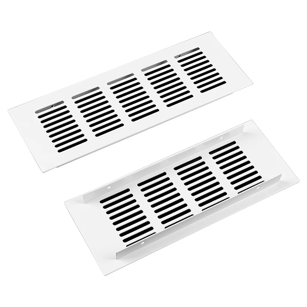 Cabinet Air Vent Hole Mesh Aluminum Alloy Ventilation Fence Exhaust Hole Cover Plug Decorative Cover For Closet Air Conditioner