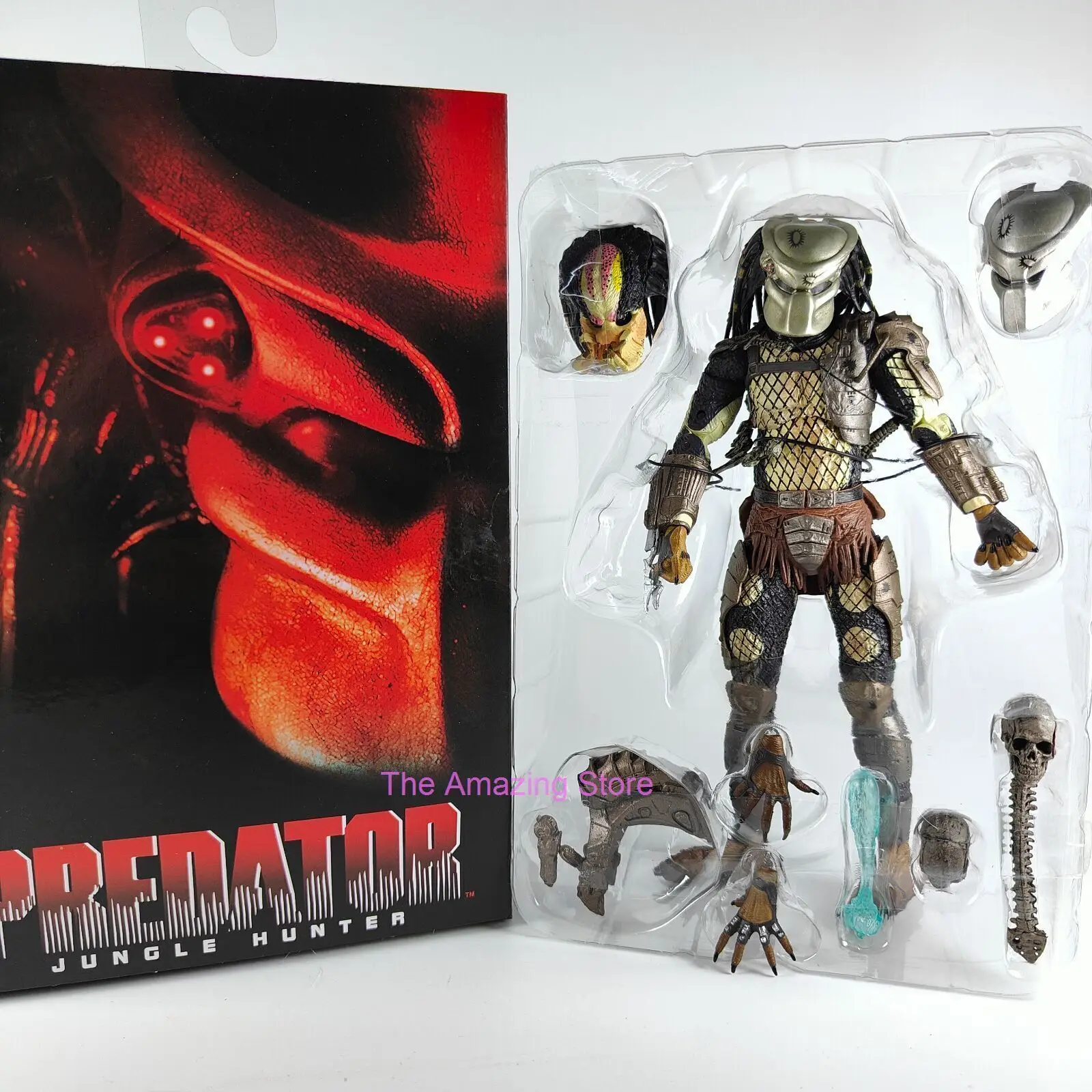 Shaman Predators NECA Ahab Ultimate Scout Warrior Guardian Lost Battle Drmaced Feral Jungle Hunter Snake Action Figure