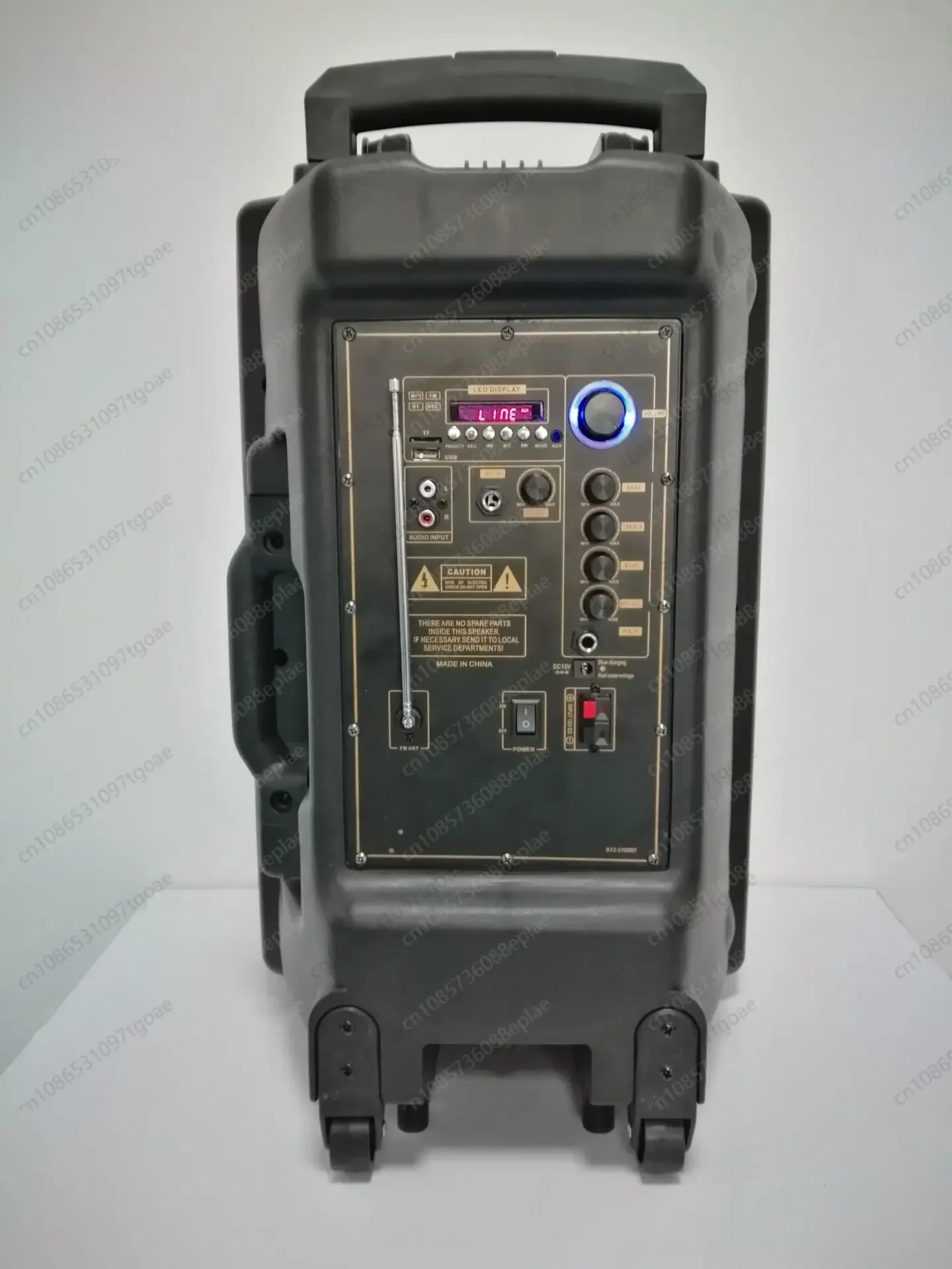 

12-дюймовый мощный Bluetooth-динамик с тягой, 12-дюймовый аккумуляторный динамик с тягой