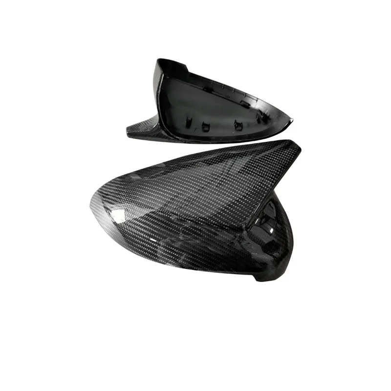 Car Accessories Real Carbon Fiber Abt Model Review Mirror Cover For  A4 B9