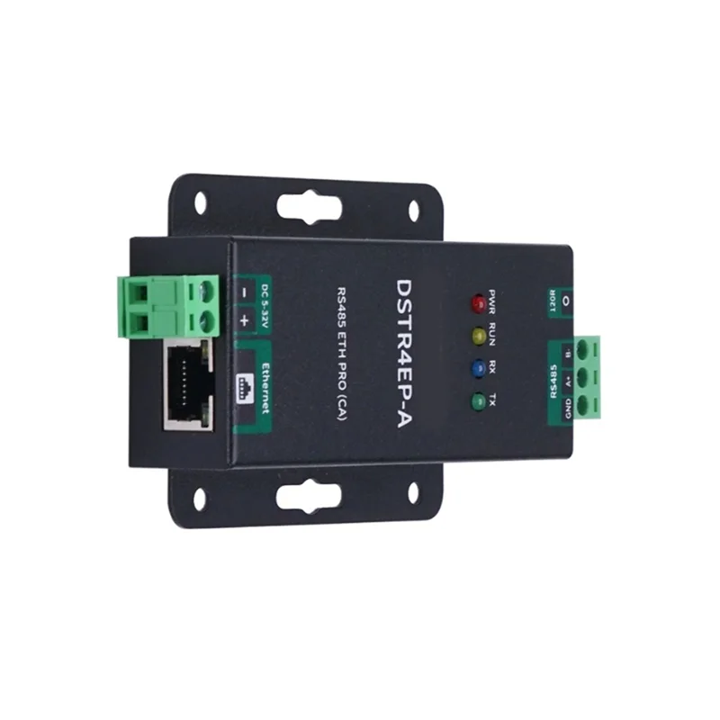 ABSQ-Modbus Ethernet الخادم التسلسلي الصناعي RS485 ETH PRO (CA) إلى وحدة إيثرنت RJ45 TCP إلى الدعم التسلسلي JSON Mott