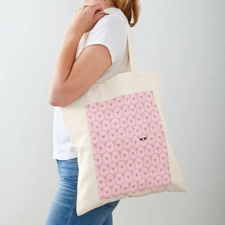 

That Cool Pig Tote Bag Canvas bag reusable shopping bags Beach bag Cloth bags