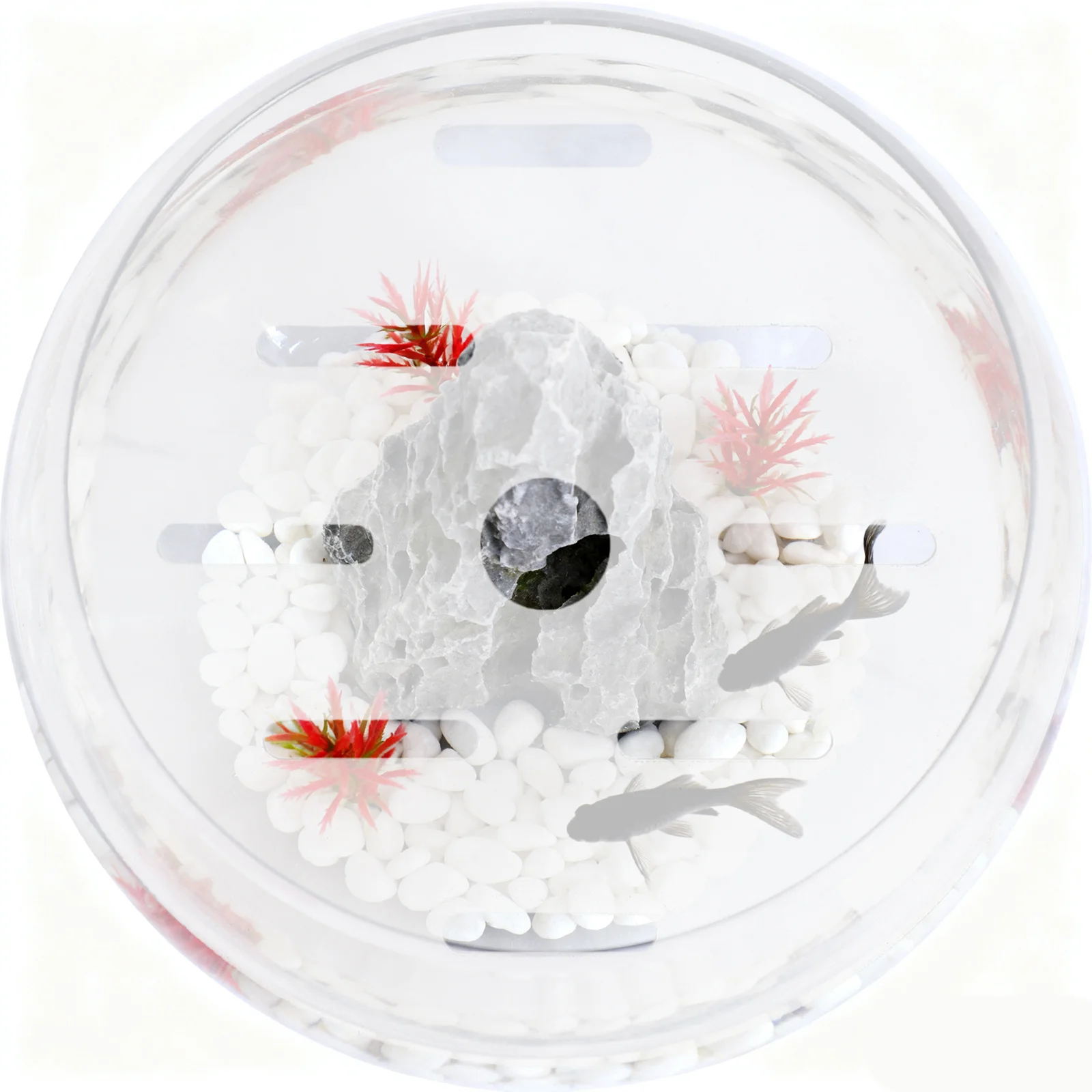 

Fish Tank Lid 20Cm Round Aquarium Cover Acrylic Transparent Escape-Proof Top For Fish Bowl Terrarium Anti-Jumping Replacement