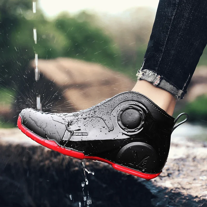 

New Site Labor Protection Rain Boots Waterproof, Anti-slip and Wear-resistant Outdoor Rainy Day Special Fishing Water Shoes
