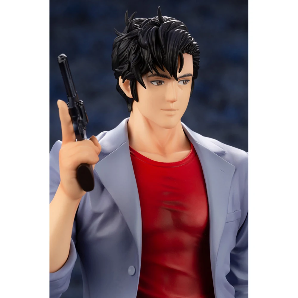 In Stock Kotobukiya ARTFX J City Hunter: Angel Dust Ryo Saeba (Reissue) 1/8 Scale 245mm Exquisite Anime Action Figure Model Toys