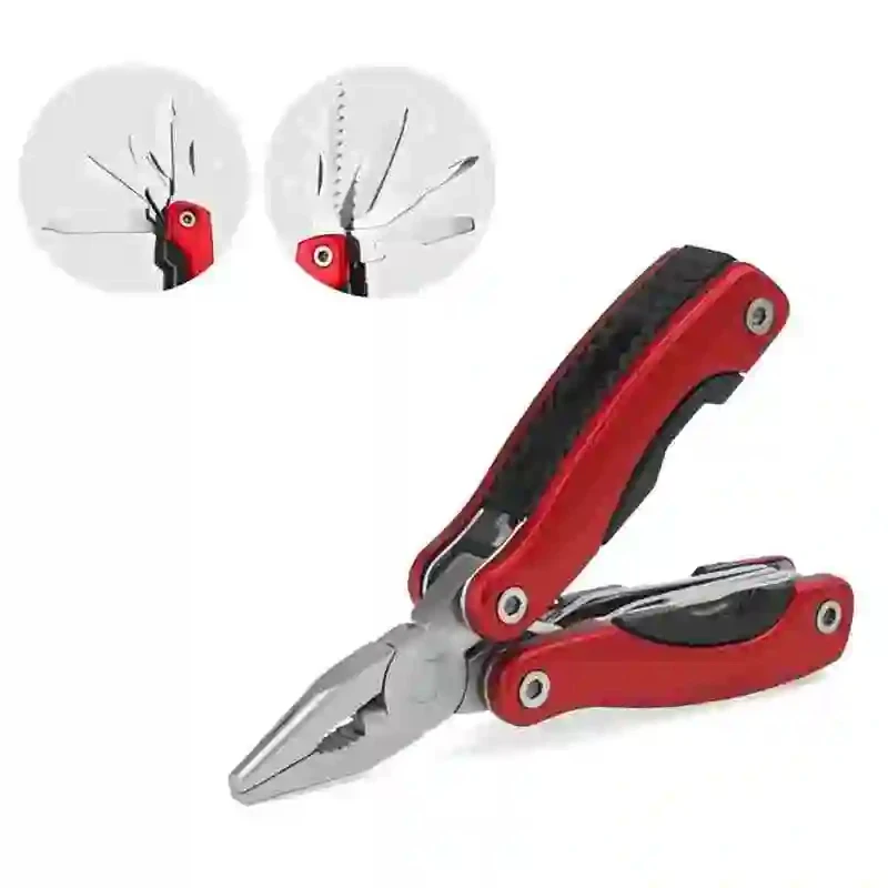 Portable 9-in-1 Multi Tool Plier Stainless Steel Outdoor Survival Gear Camping Equipment