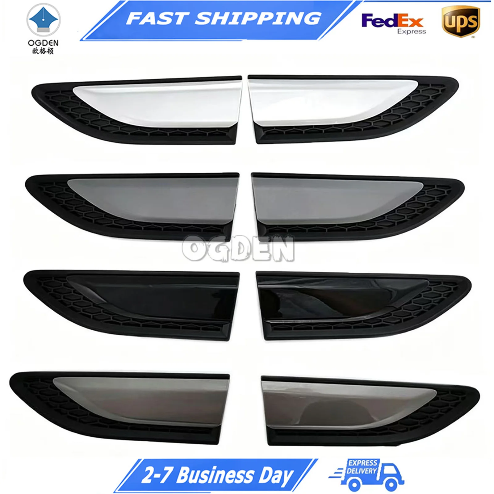 

OGDEN Fender Vent Modification Wing Badge Trim for Land Rover Discovery Sport Discovery Sport