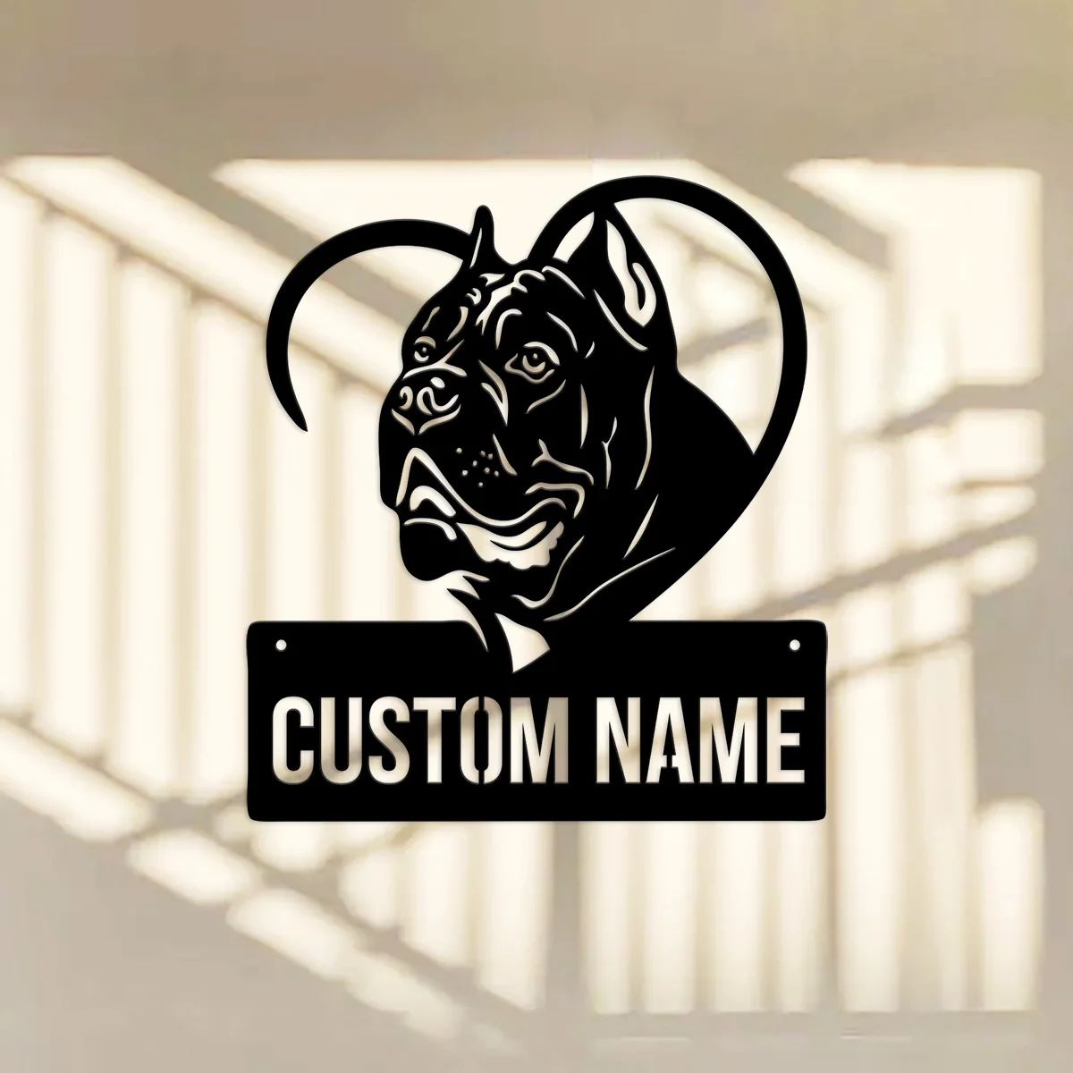 

Custom Cane Corso Metal Sign Cane Corso Dog Wall Decor, Cane Corso Gift, Dog Lover Gift, Dog Metal Sign, Dog Breed Signs