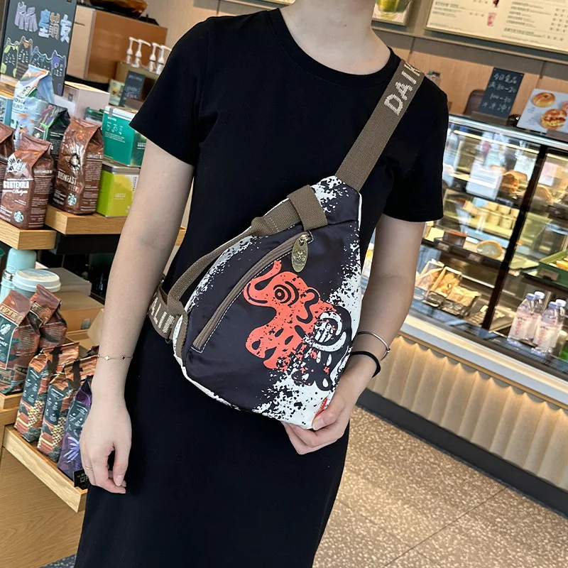 casual-fashion-ladies-crossbody-bag-sport-small-trendy-chest-bag-women's-handbag-oxford-cloth-spring-season-china-made