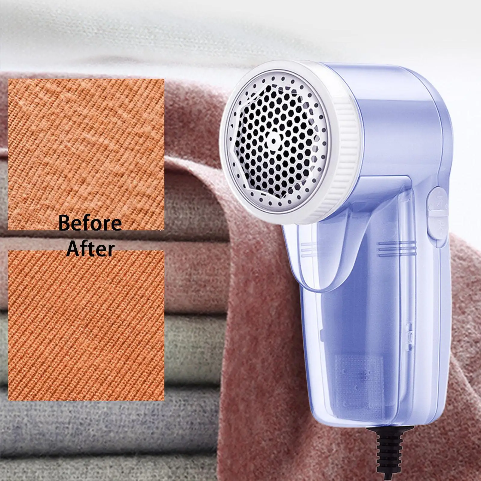 Portable Fabric Shaver Remover Cleaner for Cotton Clothes Synthetic Fibers
