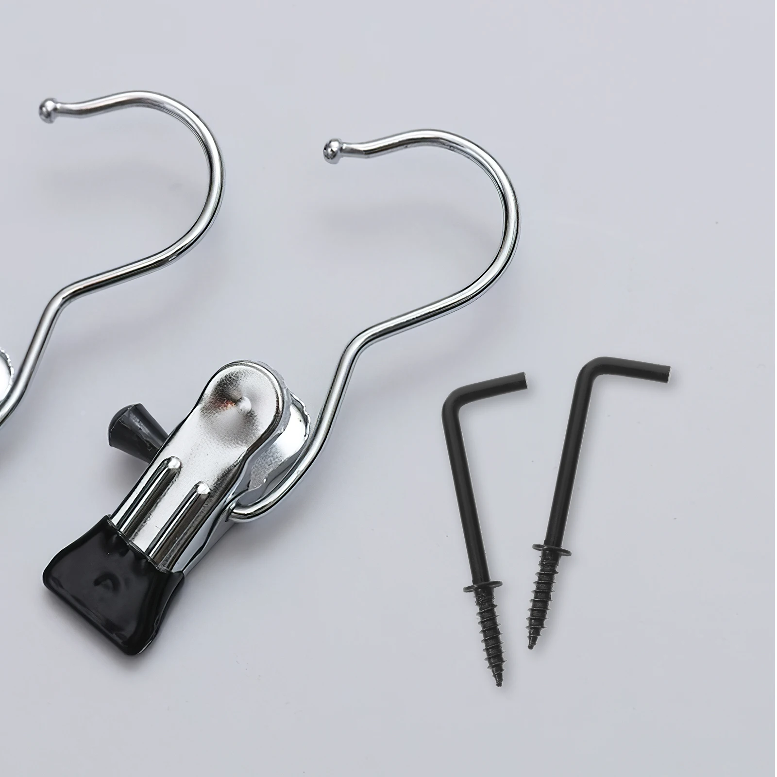 

100 Pcs Right Angle Hook Screw Screws Hanging Jewelry Hooks Photo Frame Metal Decoupling Iron Brass