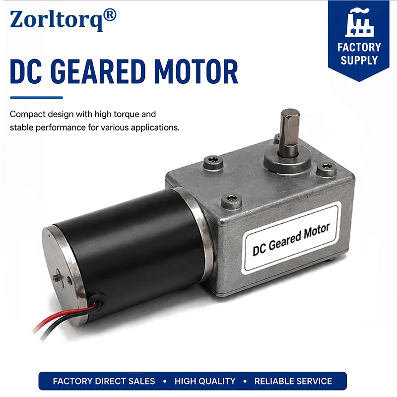 5882 -50ZY 1.5RPM 2.5RPM 5RPM 10RPM 20RPM 150RPM Low Speed Motor 12V Brushed DC Metal Worm Gear Motor