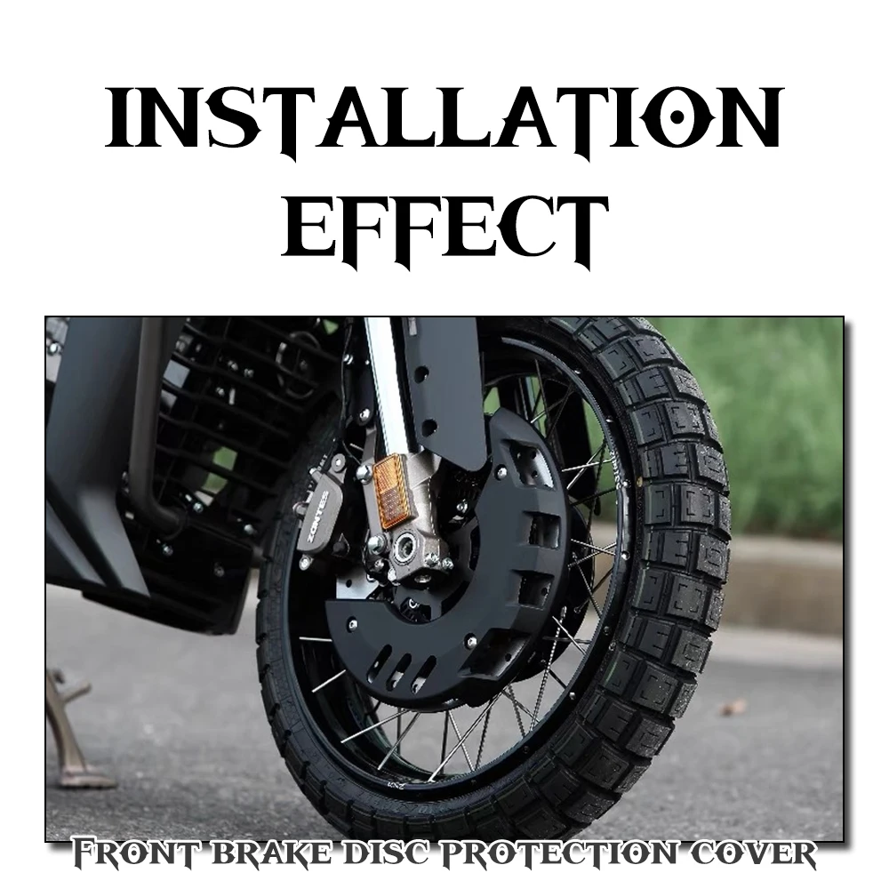 Motorcycle Front Disc Brake Protective Cover Modification Kit Decorative Cover FOR ZONTES ZT 125 G1 125 G1 G1 125 ZT 125G1 G125