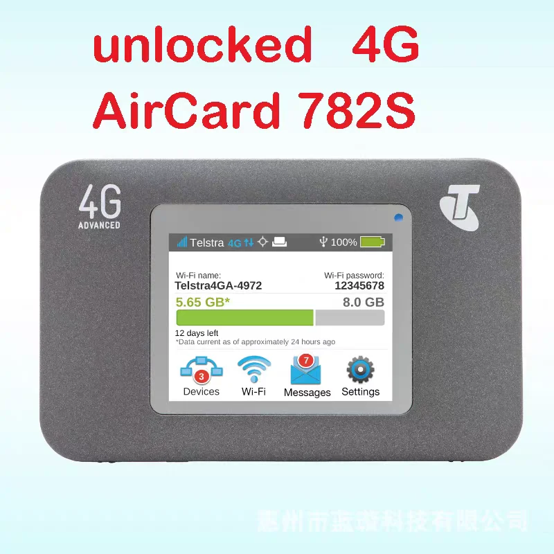 

Netgear Aircard 782S (AC782S) 4G Мобильная точка доступа Wi-Fi Cat4 Карманный беспроводной маршрутизатор Wi-Fi Mifis