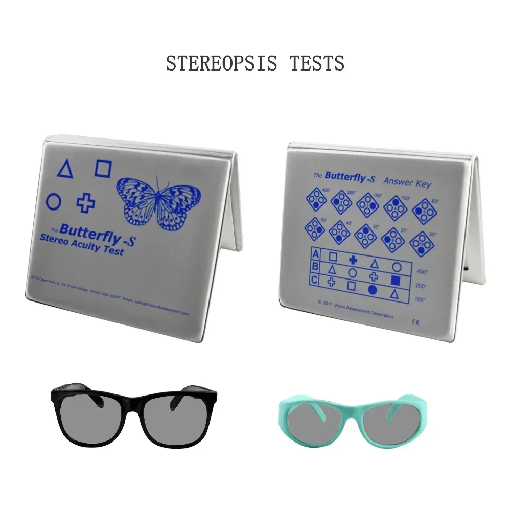 100% New Loudly Brand Optical Equipment Optometry Stereovectograph Butterfly-S Stereo Acuity Test 1010S