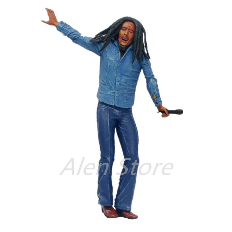 

Bob Marley 1/10 Scale Resin Figurine - Highly Detailed Collectible Action Figure, Bob Marley Replica Doll for Display & Gift