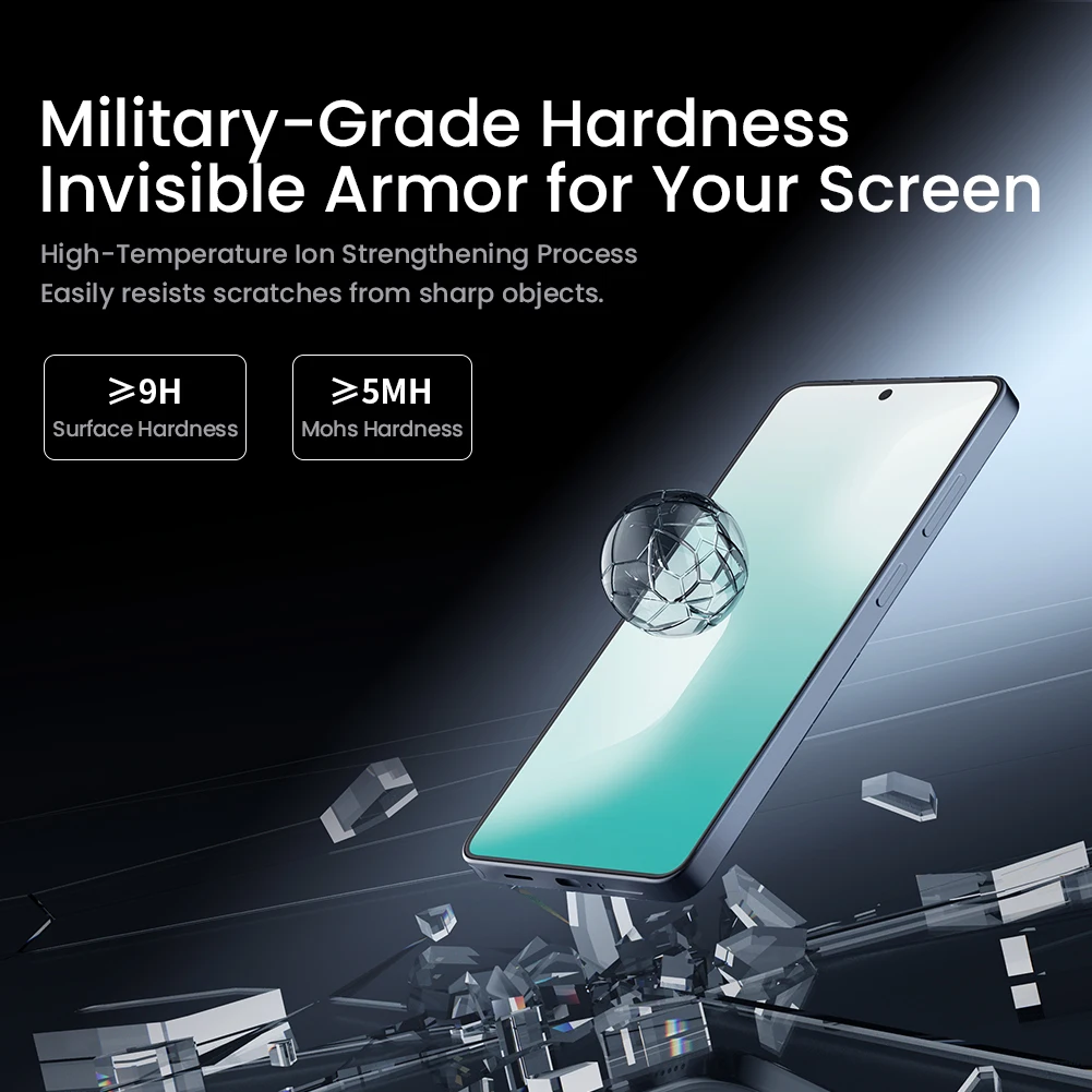 

Nillkin For Samsung Galaxy S26 Ultra 5G Glass H+Pro Tempered Glass Anti-reflective Anti-Glare with DustFree Box Screen Protector
