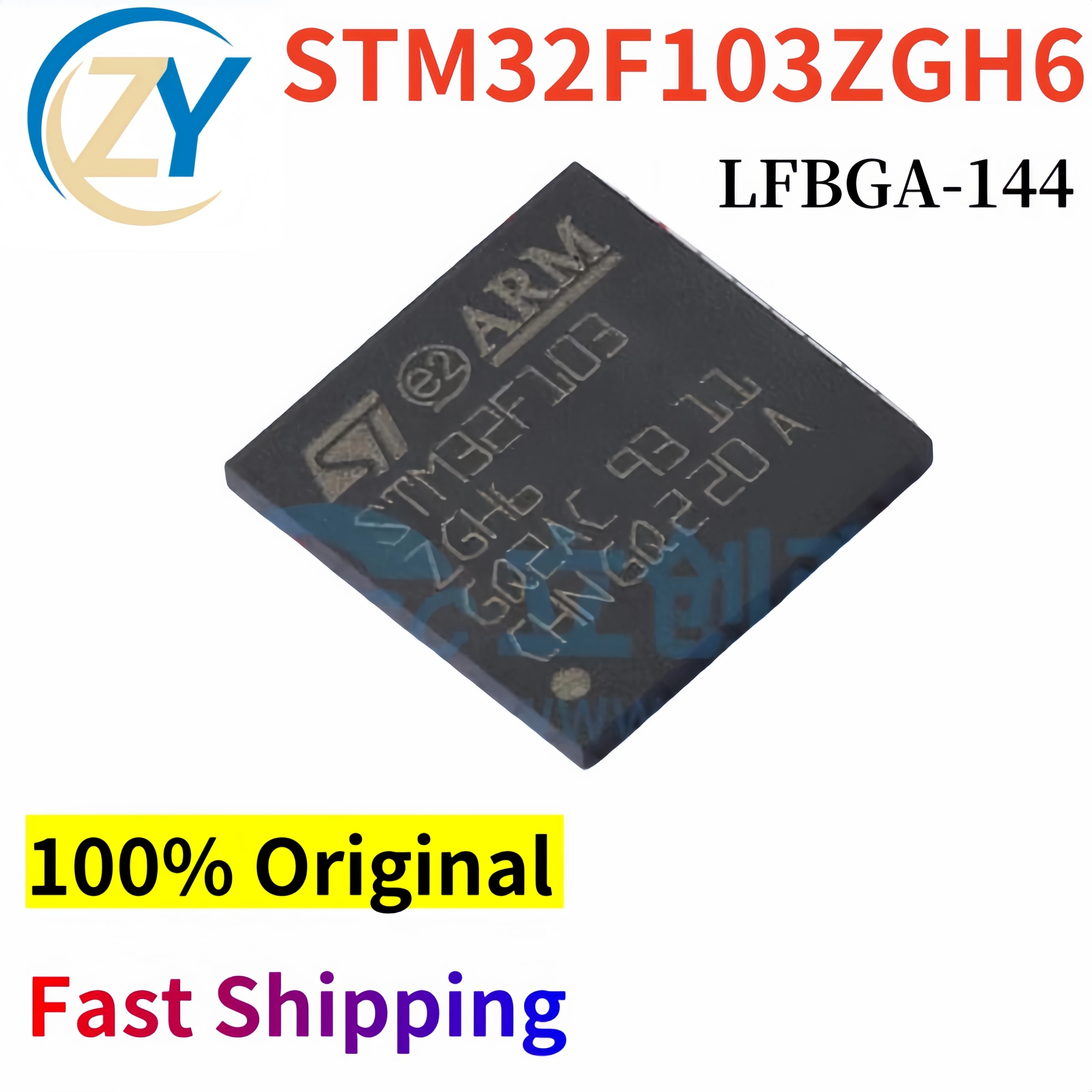 

100% Original STM32F103ZGH6 MCU STM32F103 LFBGA144 Arm Cortex-M3 72MHz Guaranteed Quality & In Stock