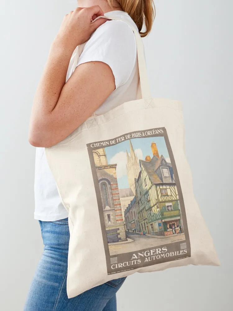 Angers, France (1926) - Constant Duval Tote Bag shopping bags foldable shopping trolley bag Canvas bag shopper bags