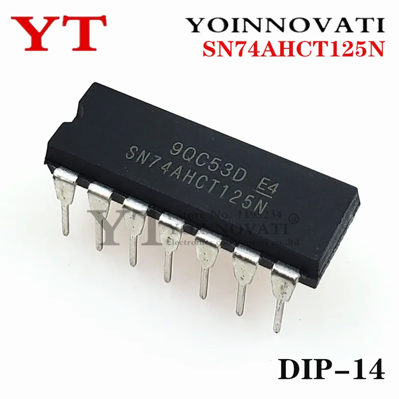 3PCS SN74AHCT125N 74AHCT125 74AHCT125N -14