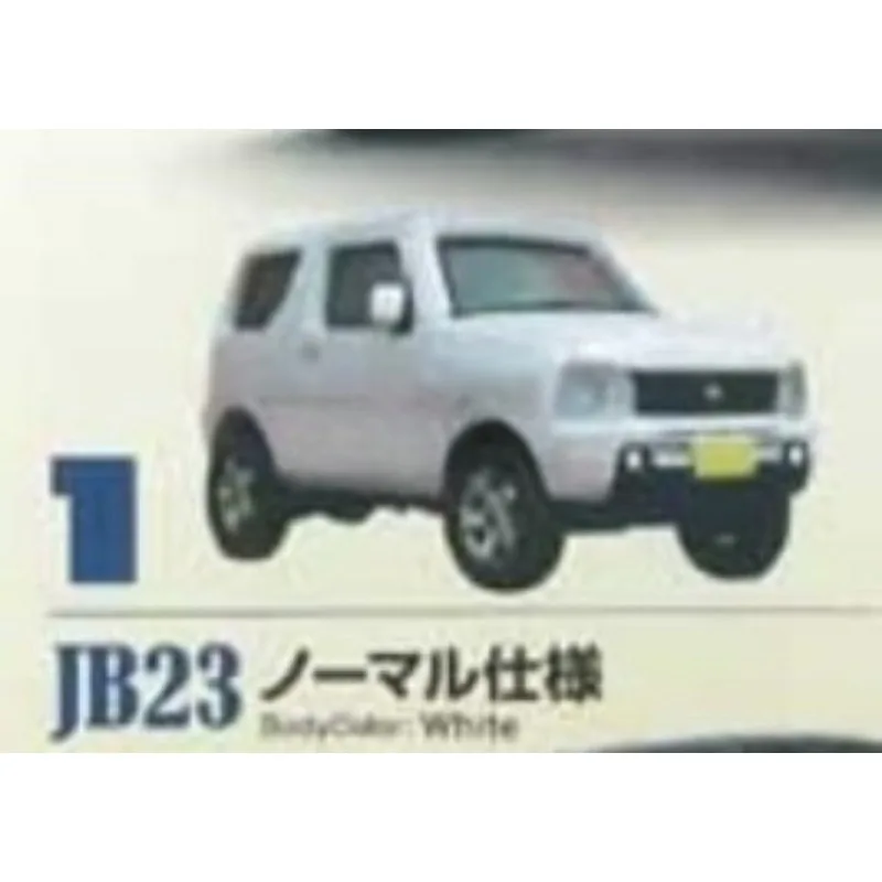 Original BEAM JiMNY Jeep Off-road Vehicle Gashapon Qversion Mini Anime Action Figure Model Toy Gift Cartoon Character Collection