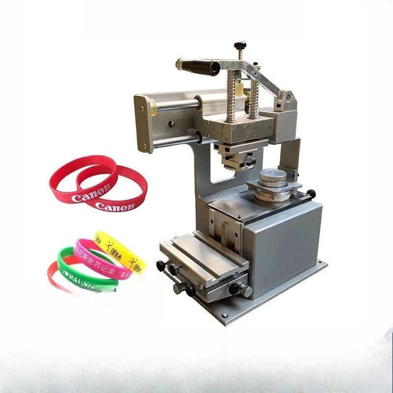 Manual oil cup ink pad printing machine, small manual transfer printing machine