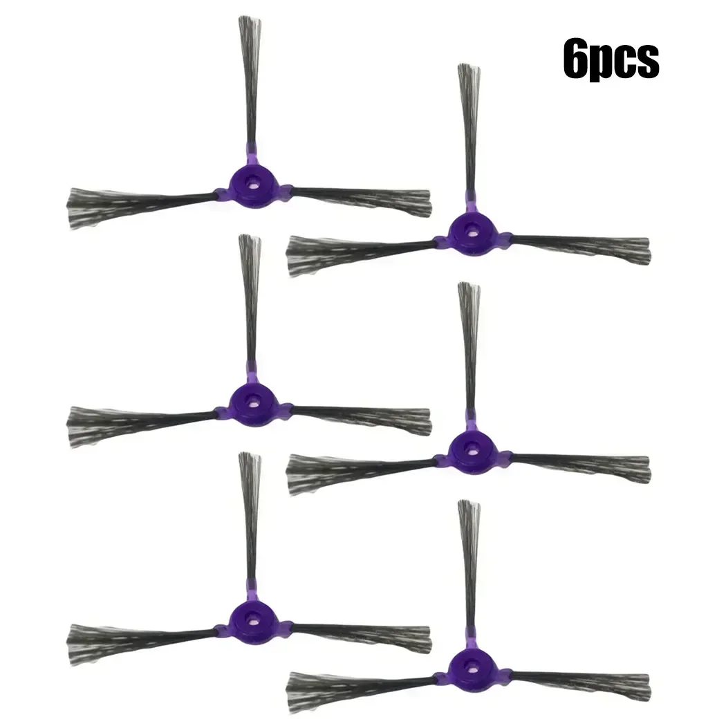 6 قطعة مكنسة كهربائية روبوت الجانب فرشاة لسامسونج Powerbot-E VR05R5050WK أجزاء اكسسوارات