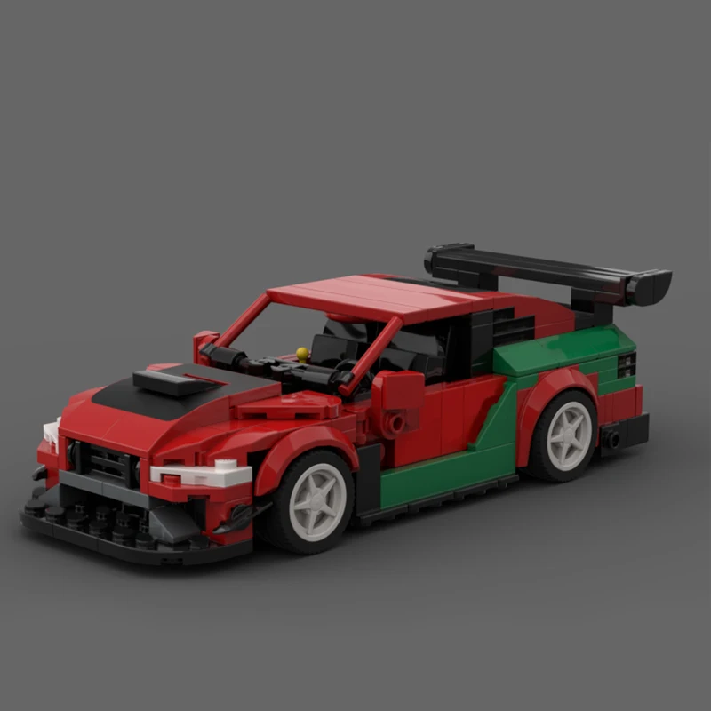 329 個 Moc テクノロジー クリスマス レーシング スーパーカー モデル ビルディング ブロック スピード ビークル ブリック おもちゃ 子供 大人 誕生日プレゼント