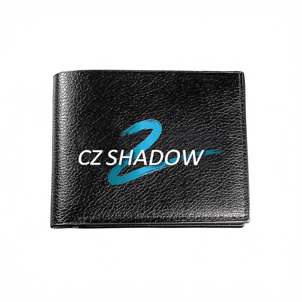 Cz Shadow Logo Men's Wallet Card Holder Casual Business Fashion Design Style Print Pattern