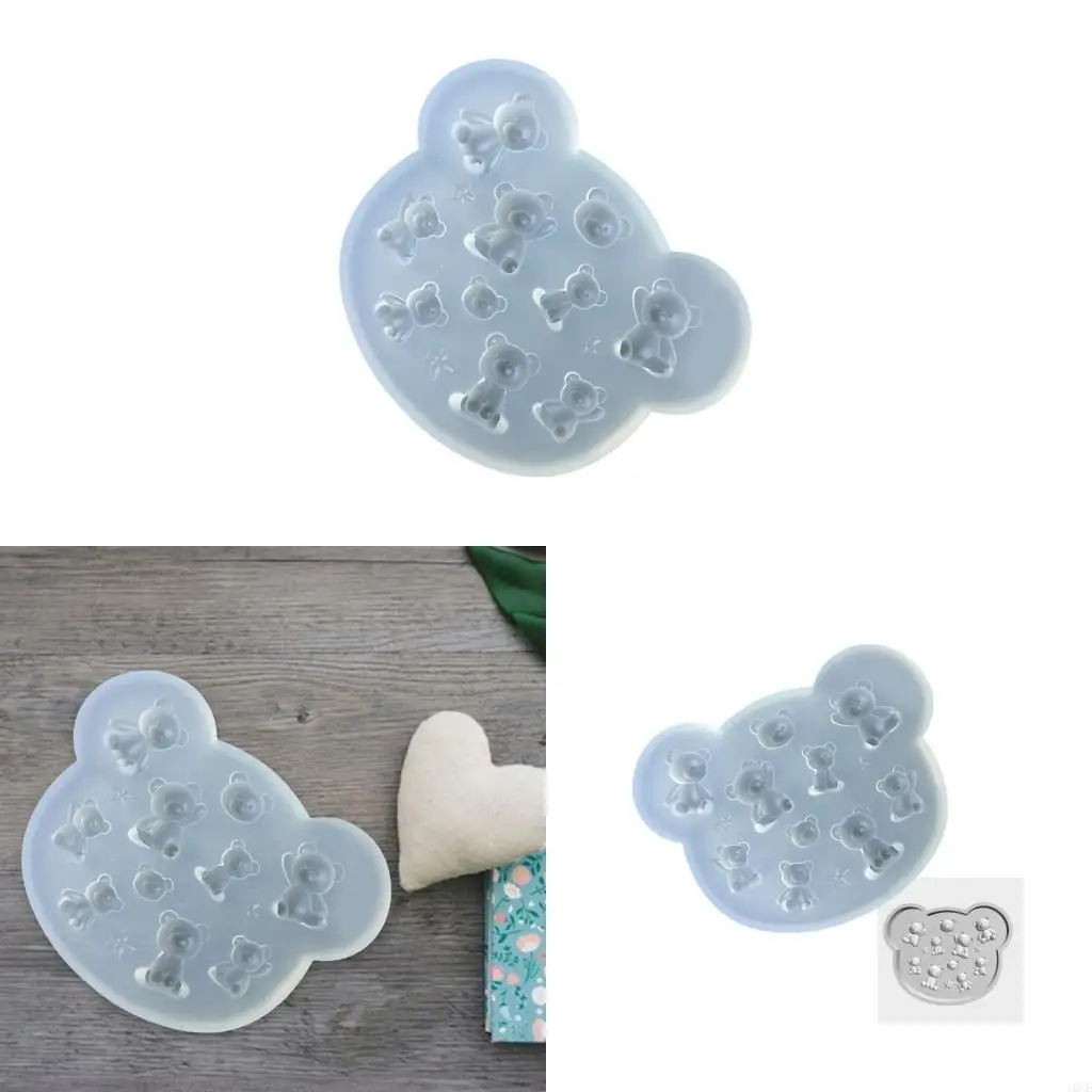 

Silicone Jewelry Crafting Mold Small Bear Accessories Epoxy Resin Mould