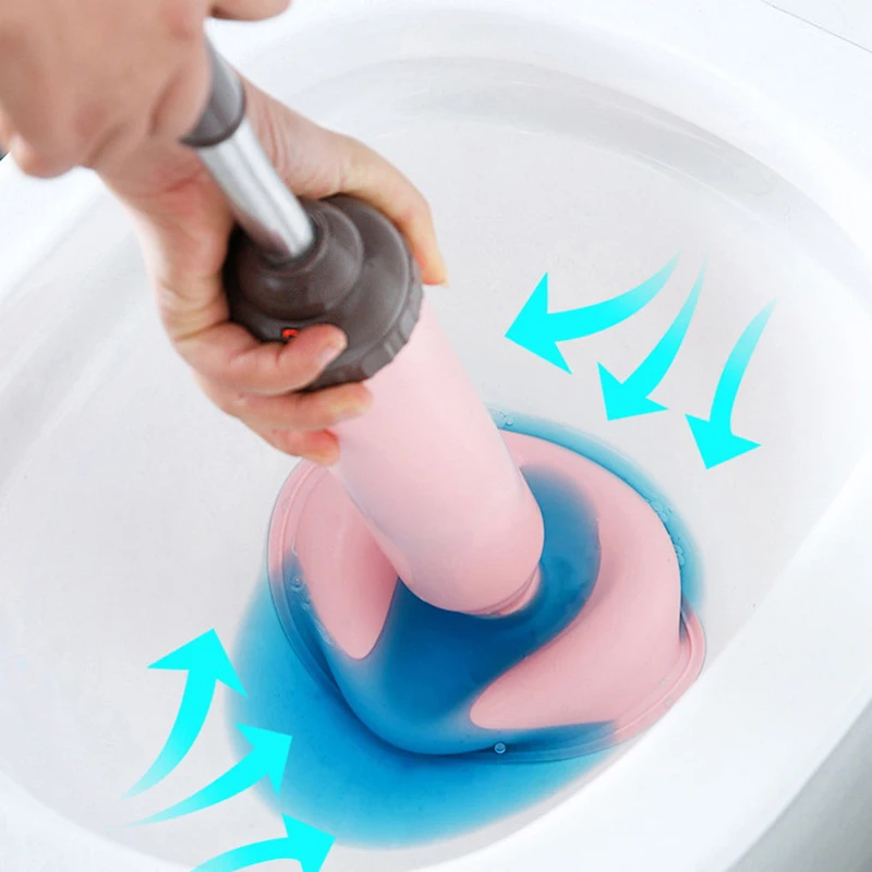 سيليكون المرحاض المكبس كوب شفاط المكنسة الكهربائية مضخة الضغط العالي مكافحة حجب فتح خط أنابيب أداة الحمام #5