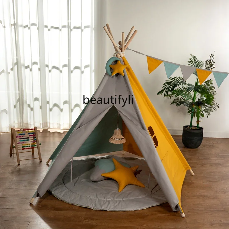 

Kids Tent Indoor Boy Girl Baby Toy House Secret Base Home Play House