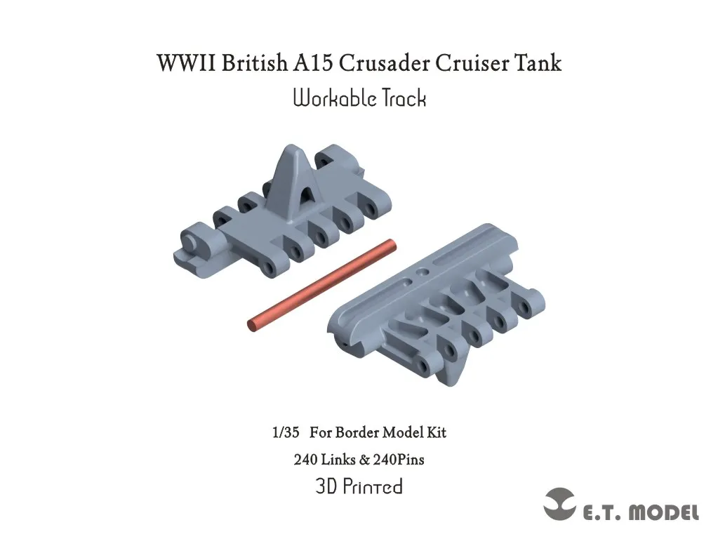 

ET модель P35-034 1/35 Танк британского круизера A15 времен Второй мировой войны, рабочий трек