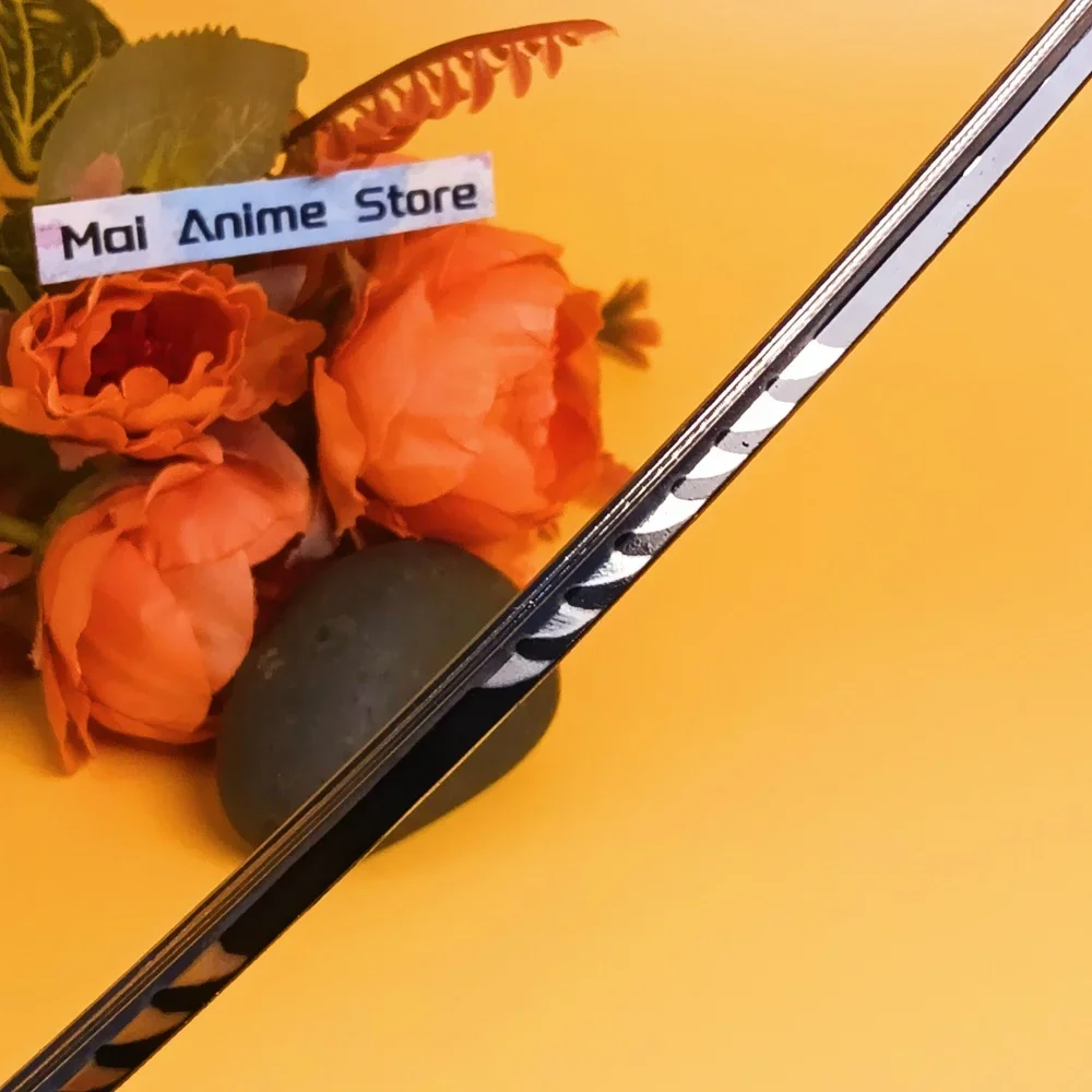10in mini tanjirou katana pequeno sabre samurai original kimetsu não yaiba real japonês katana metal demônio slayer espada brinquedo presente