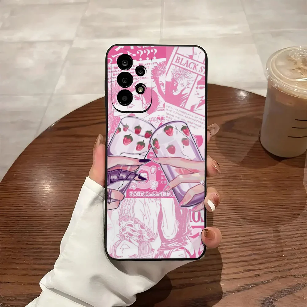 Anime Japanese Classic Anime NANA Phone Case For Samsung Galaxy S25 S24 S23 S22 S21 PLUS ULTRA